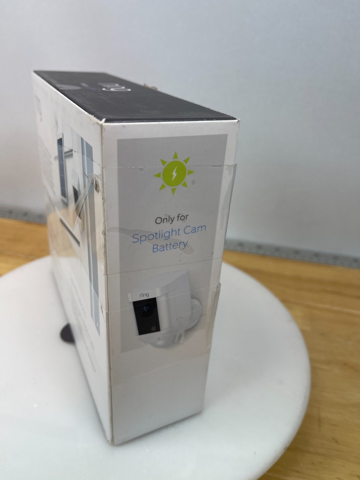 Ring Solar Panel V4 for Spotlight Cam Battery White (Previously-owned, not used)
