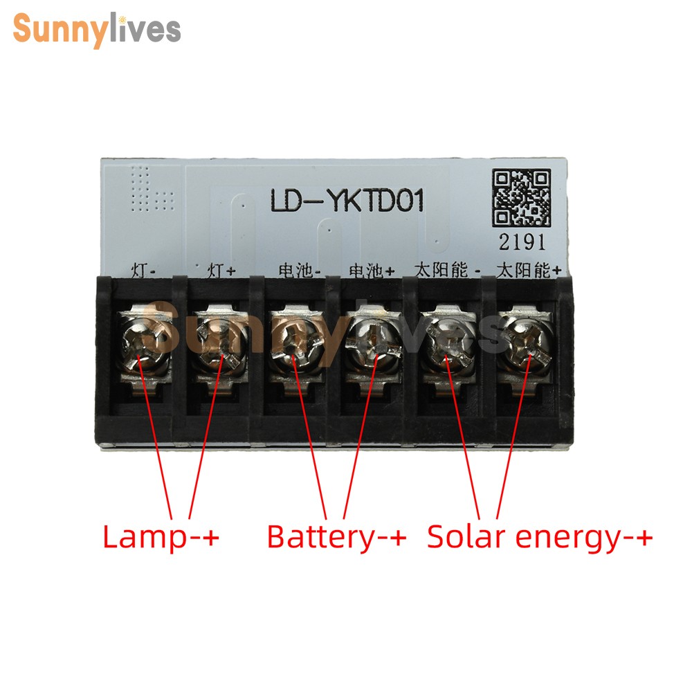 Solar Light Controller Board Auto On/Off Dusk to Dawn Remote Timer DC 3-24V