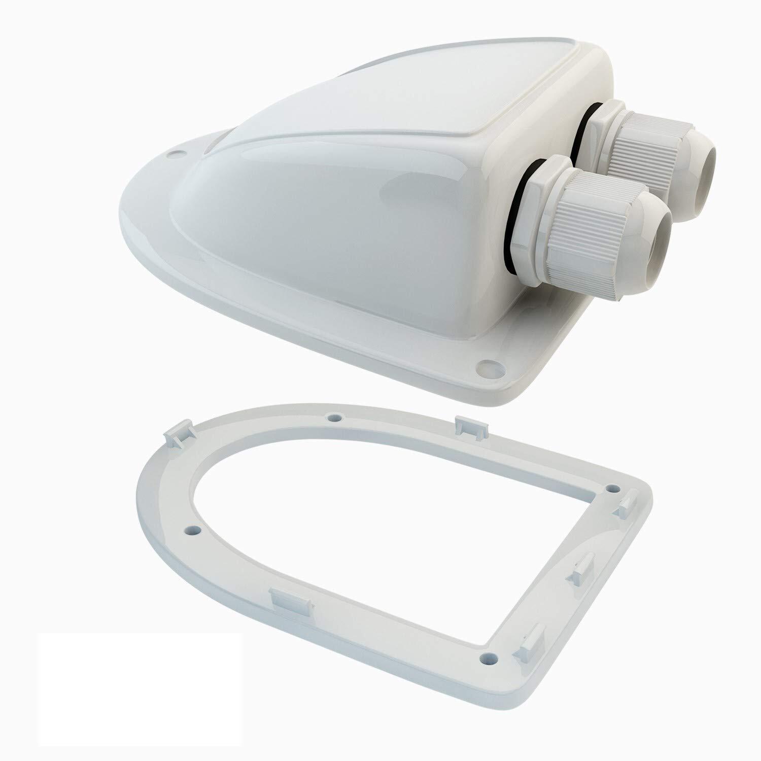 Abs Solar Double Cable Entry Gland For All Cable Types 2mmฒ To 6mmฒ For Solar Pr