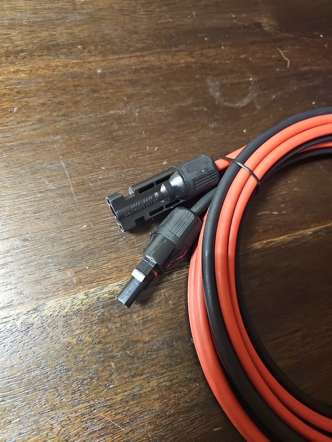 10FT Solar Connector to XT60 Adapter 10FT-3M 12AWG 12AWG Red and Black