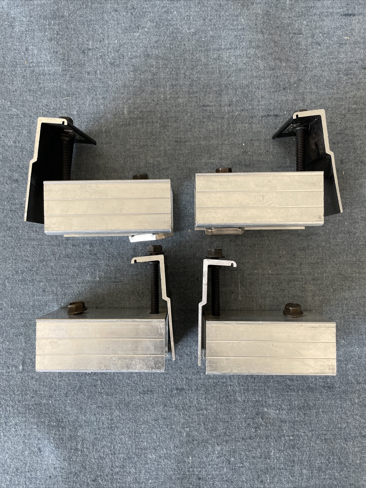 EcoX Ecolibrium Solar ES10136 ASM End Clamp Lot Of 4 & No Box