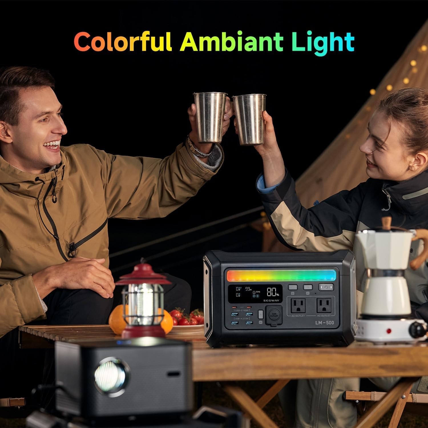 Lumina 500 Portable Power Station with 512Wh Battery^