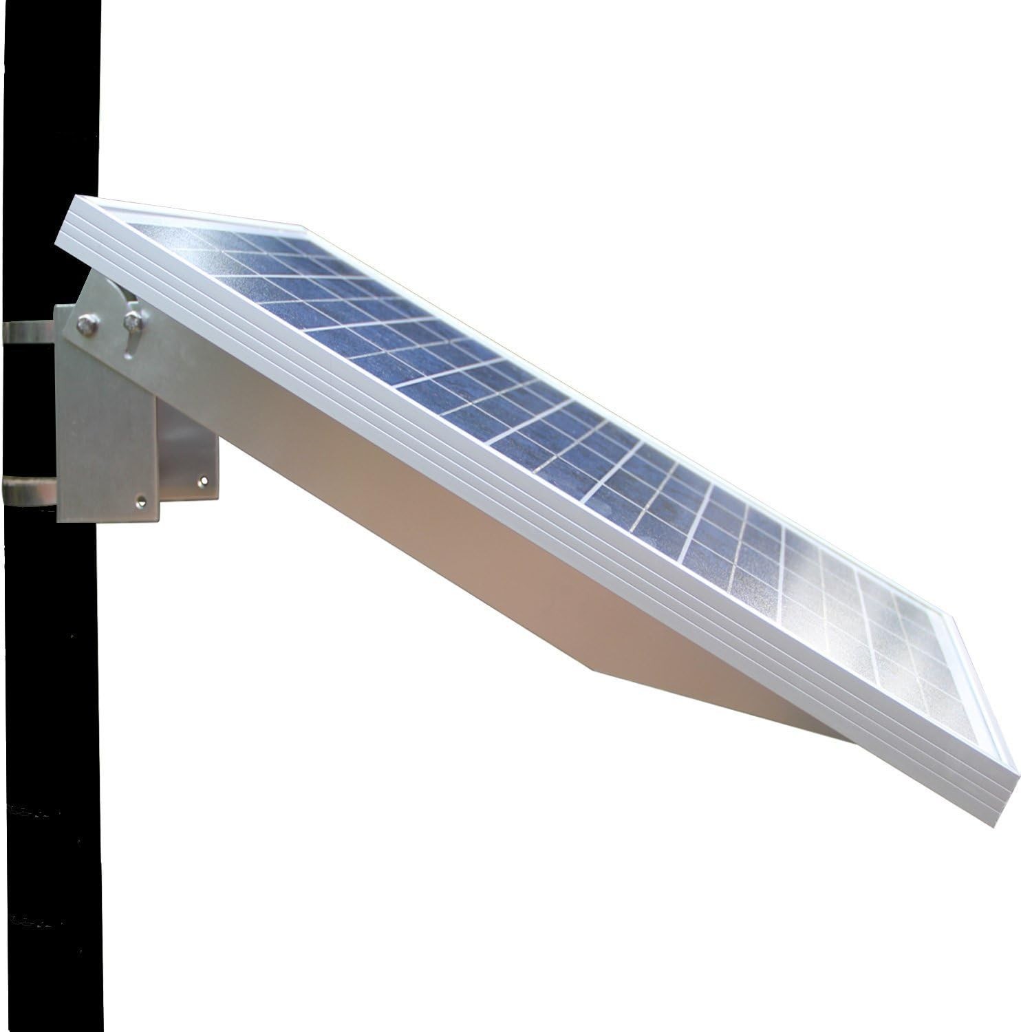 Secure Solar Panel Bracket Set – Stainless Steel Hardware, Wall/Pole Mount