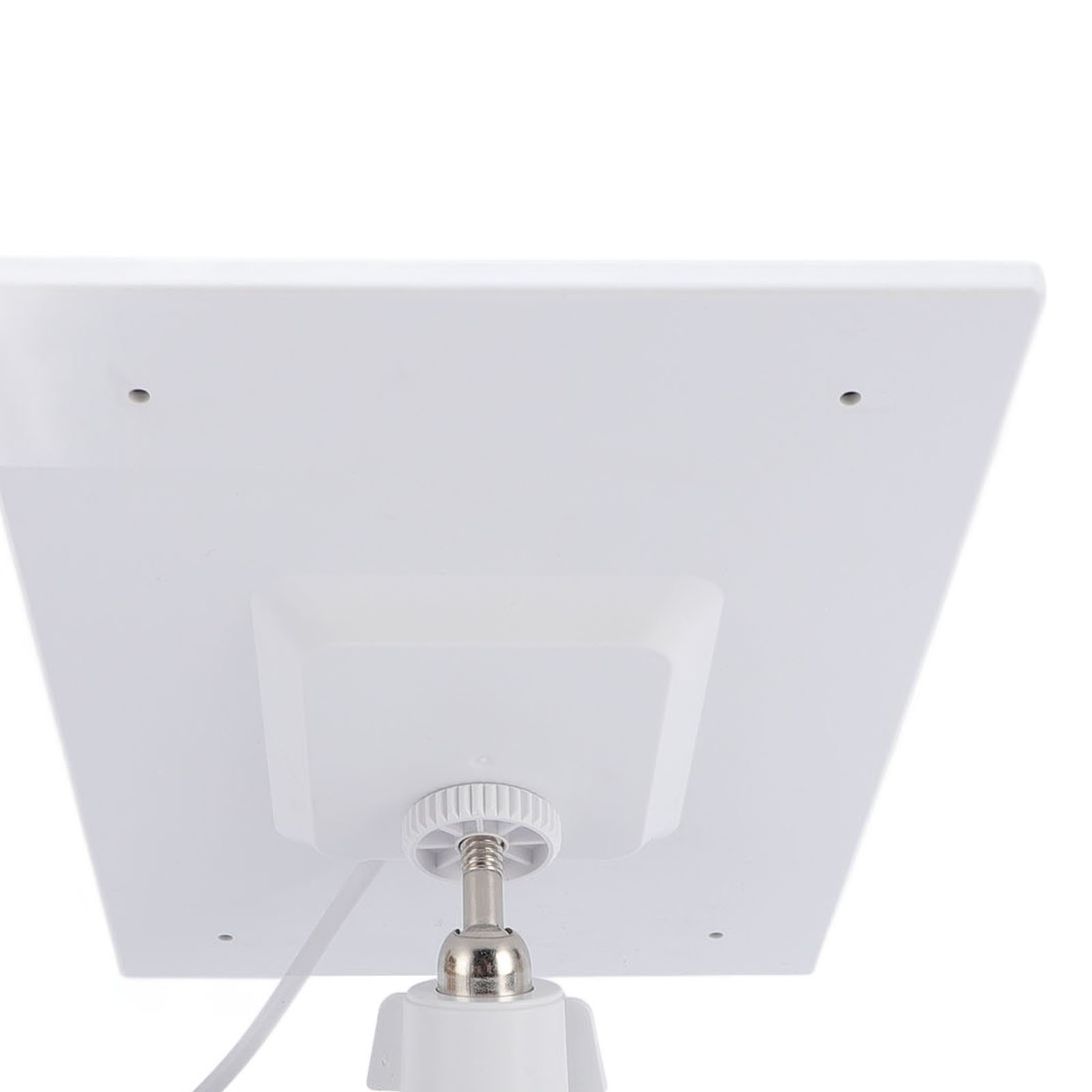 White Solar Panel For Bird Feeder Camera Waterproof Charger For Outdoor Use