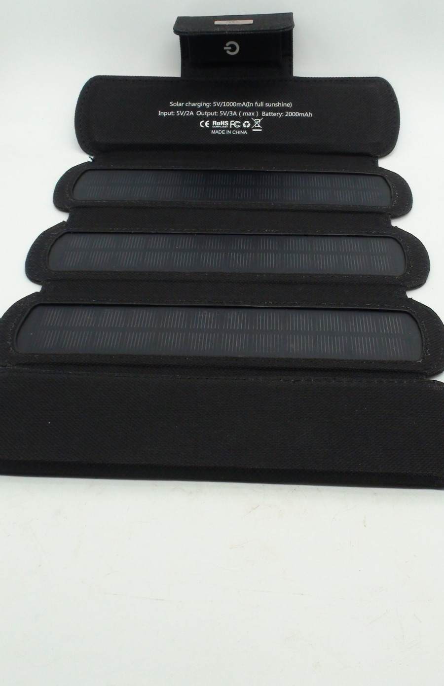 RoHS Solar Charging SV/1000mA(In Full Sunshine 5V/3A Battery 2000Ah
