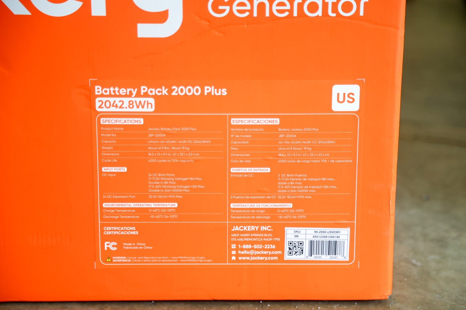 Jackery Explorer 2000 Plus Portable Power Station | Solar Generator