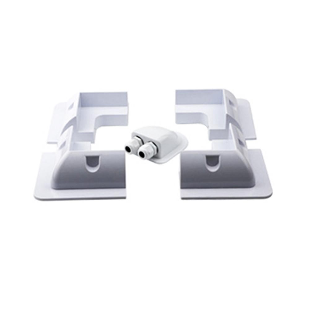 Sleek Design 7PCS Solar Panel Mounting Kit Compatible with Various Surfaces