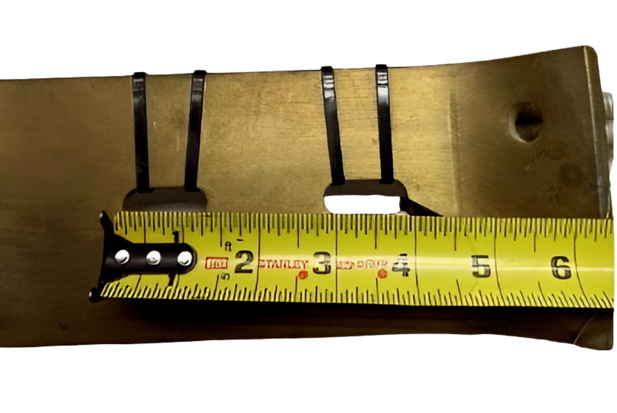 440L-80 Lightning Grounding 4”x10” Brass Plate Protection System, 1/2-13×36” Rod