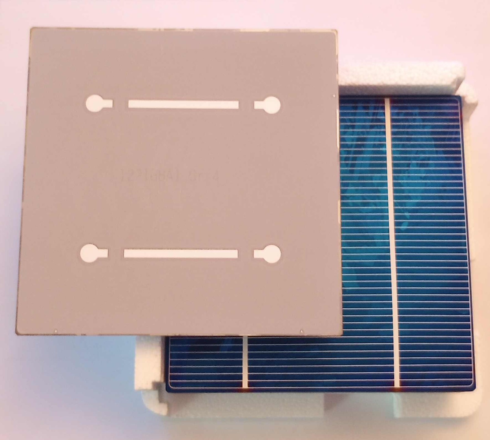 Solar Cells Silicon -DIY -18% Eff. -125x125mm – unmounted – fragile –