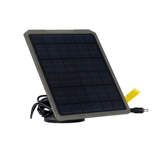 Solar Panel Charger for Trail Cameras – 3.5W Solar Power Supply, Compatible with