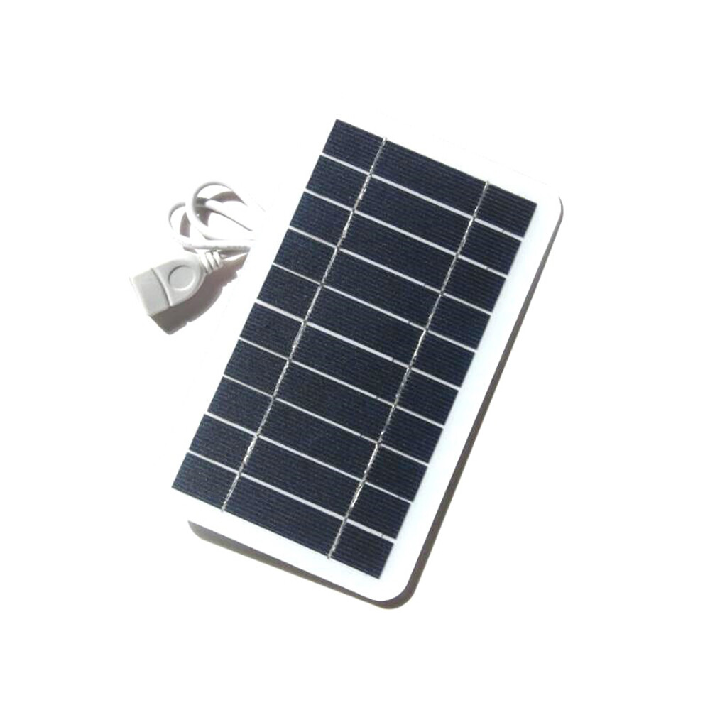 2W 5V Solar Panel Charger For Outdoor Phone Solar Mobile Power Charger Micro/USB