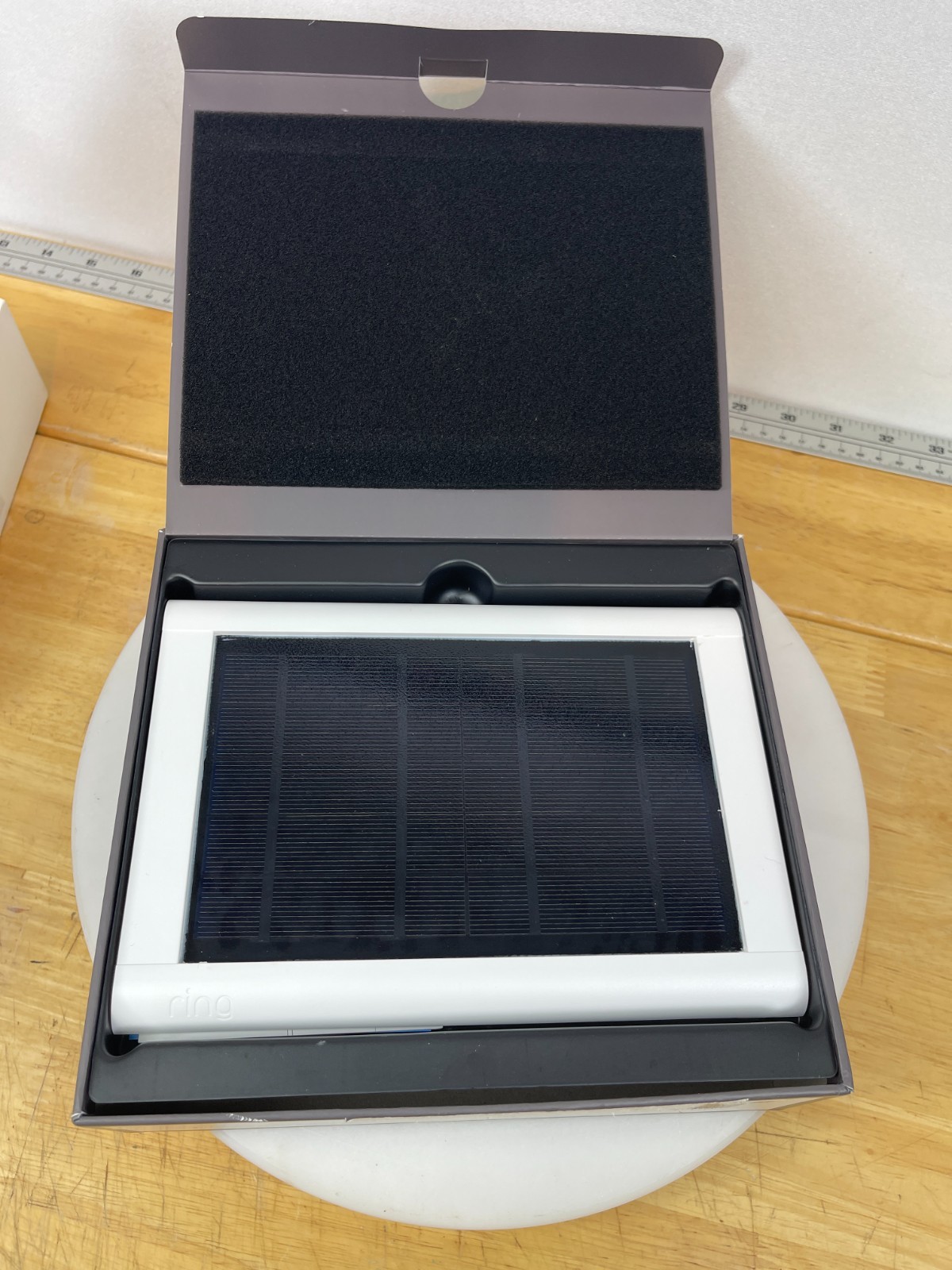 Ring Solar Panel V4 for Spotlight Cam Battery White (Previously-owned, not used)
