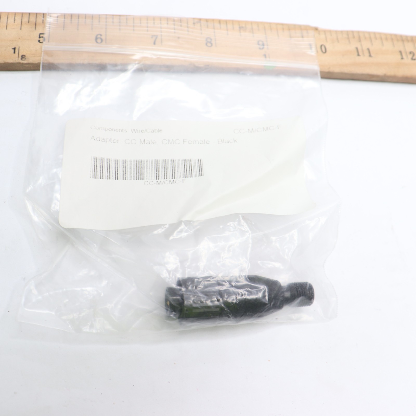 Adapter CC Male CMC Female Black CC-M/CMC-F