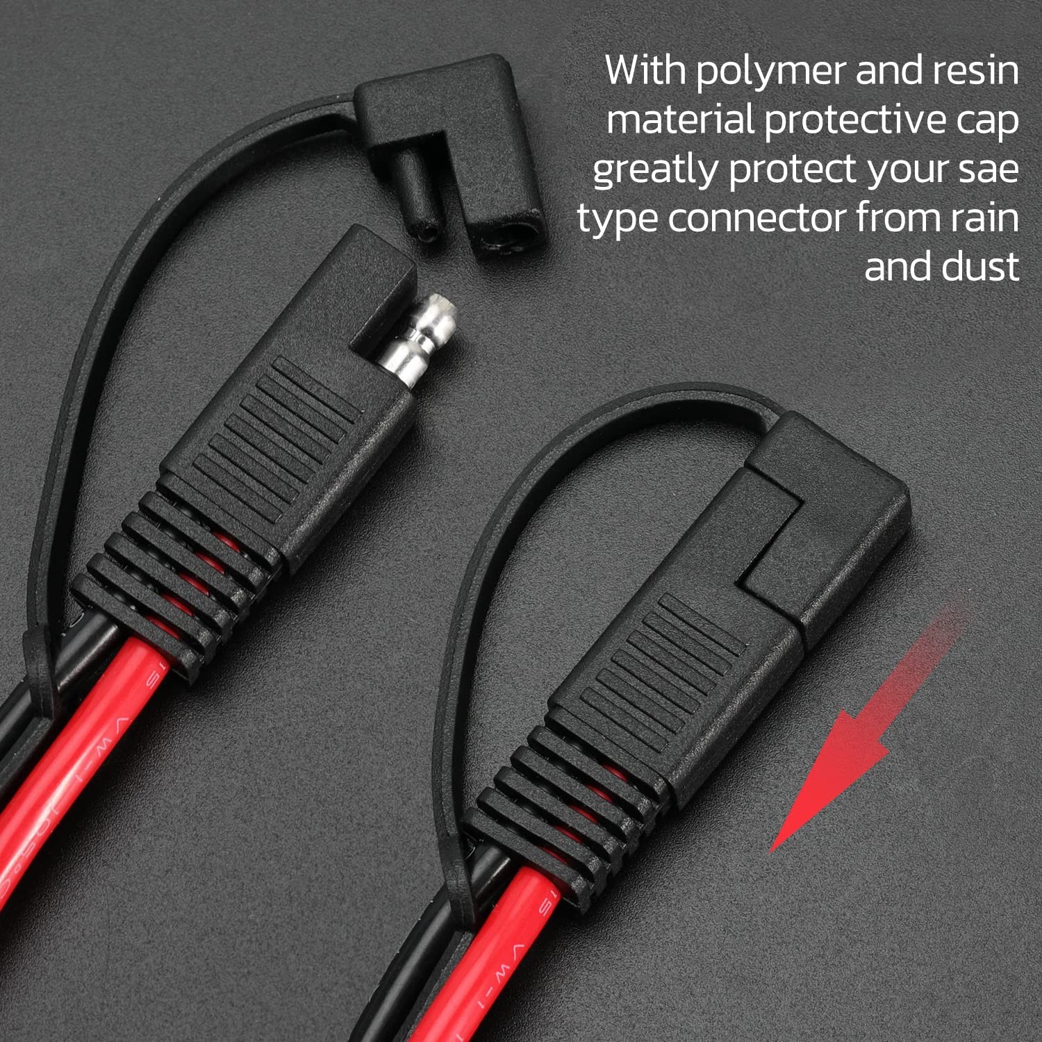 10awg Sae Extension Cable 10 Gauge Sae To Sae Extension Cord With Two Prong Conn