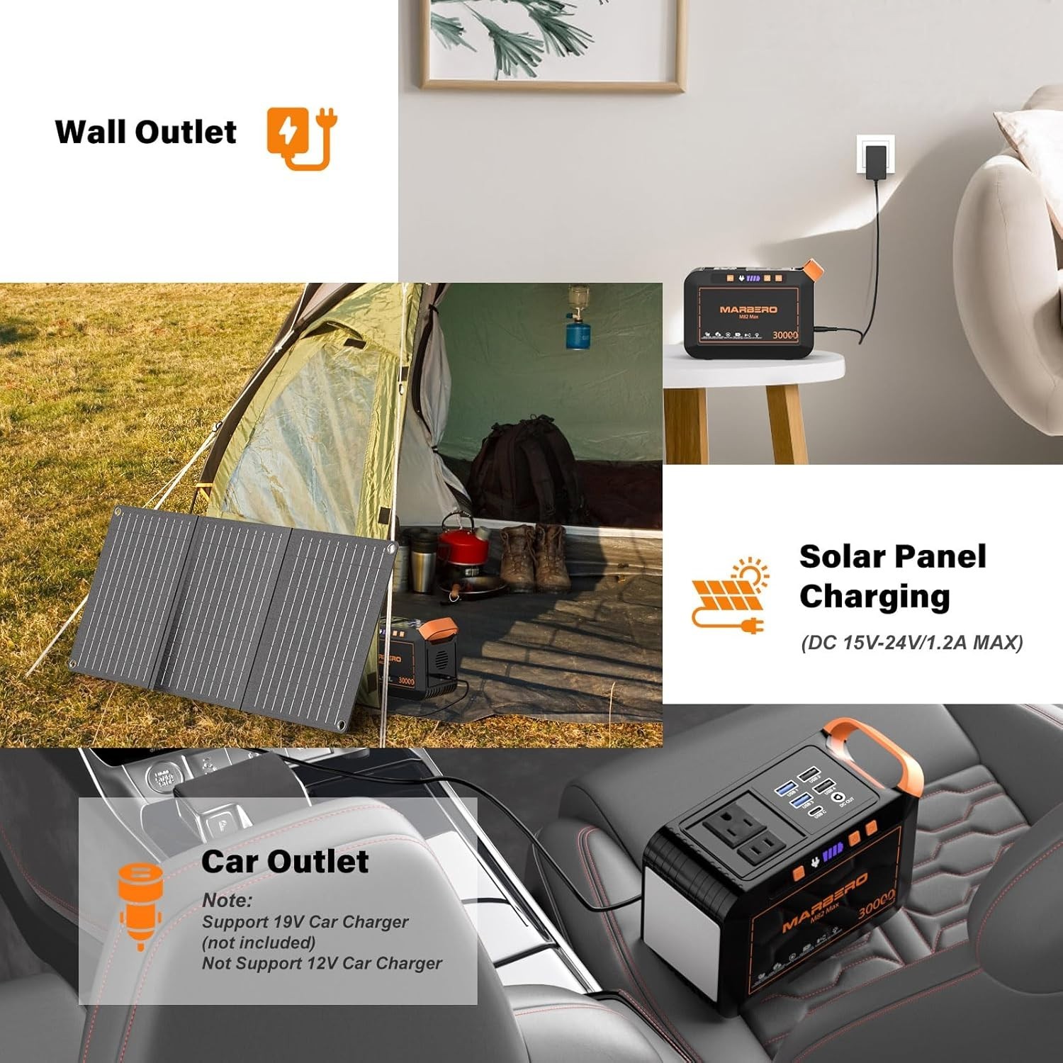 111Wh Solar Power Station with 30W Panel – Lightweight & Compact for Emergencies