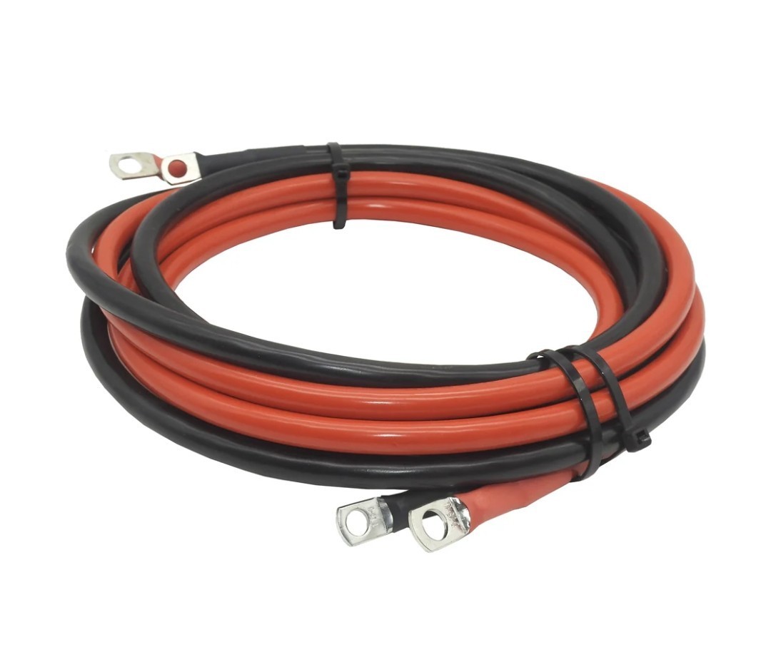 25mm dc cable red and black