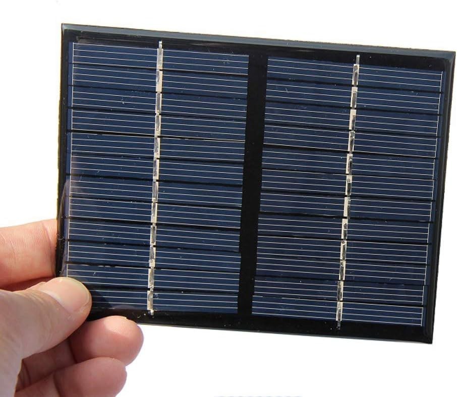 12V Mini Solar Panel Polycrystalline Silicon Board 1.5W DIY Cell Module