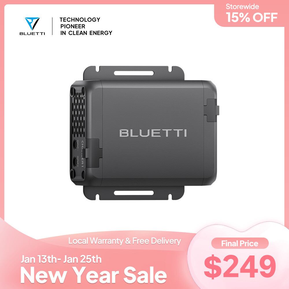 BLUETTI D60L 560W Car Alternator Charger DC-DC Charger Combo