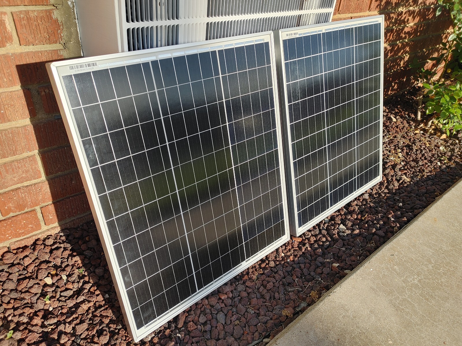Solar Panel 50W 12V/2 Pack(100W)/Newpowa High Efficiency/RV Camper/Marine Boat