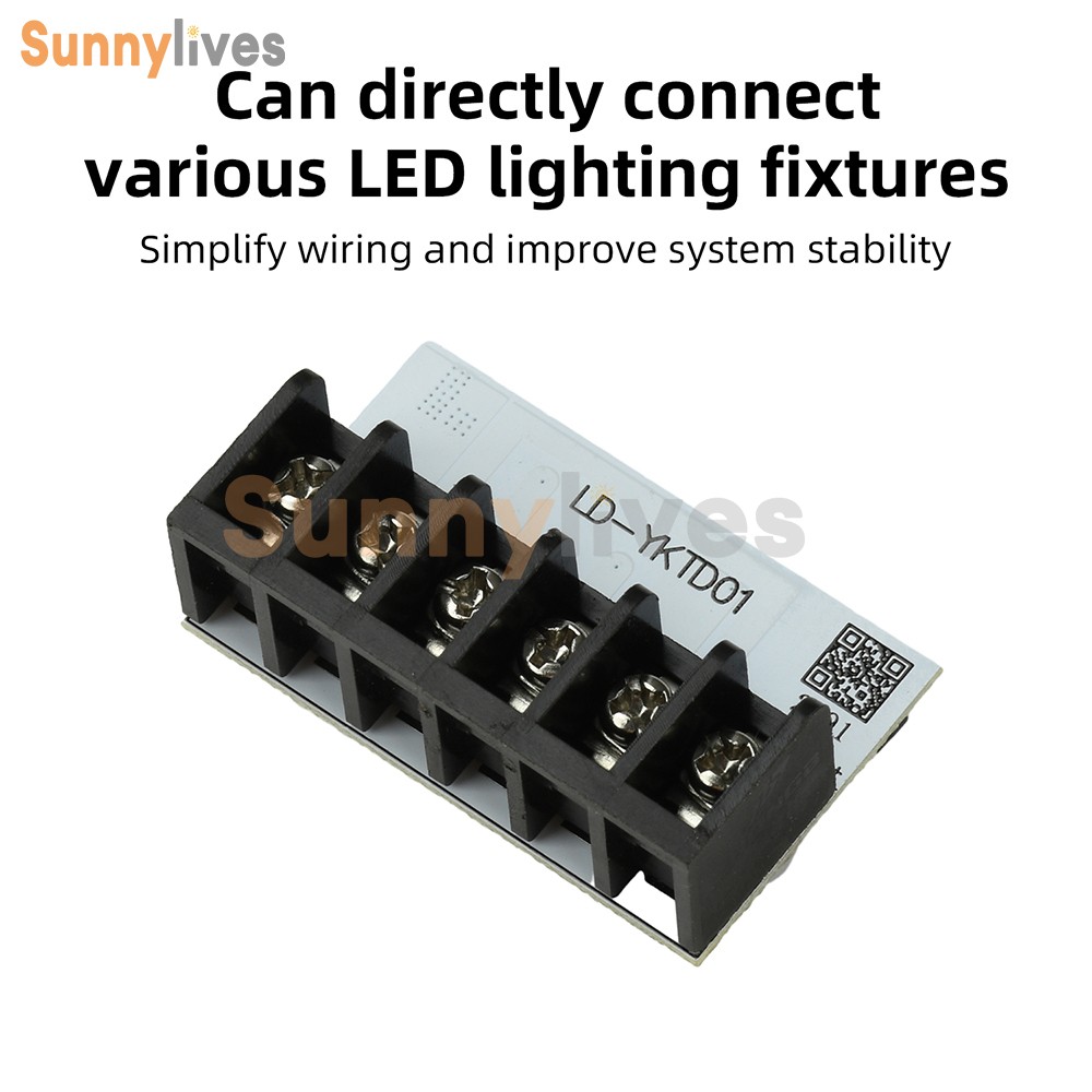 Solar Light Controller Board Auto On/Off Dusk to Dawn Remote Timer DC 3-24V