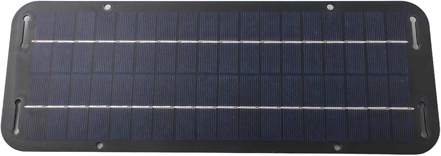 Durable 12V Solar Charger with Safety Features – Perfect for Outdoor Adventures