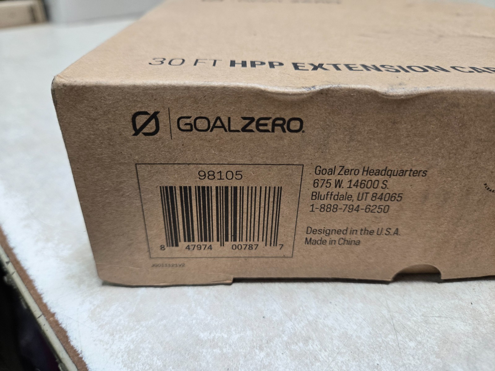 Goal Zero 30-Foot High Power Port Extension Cable, Connects 200+ Solar Panel to