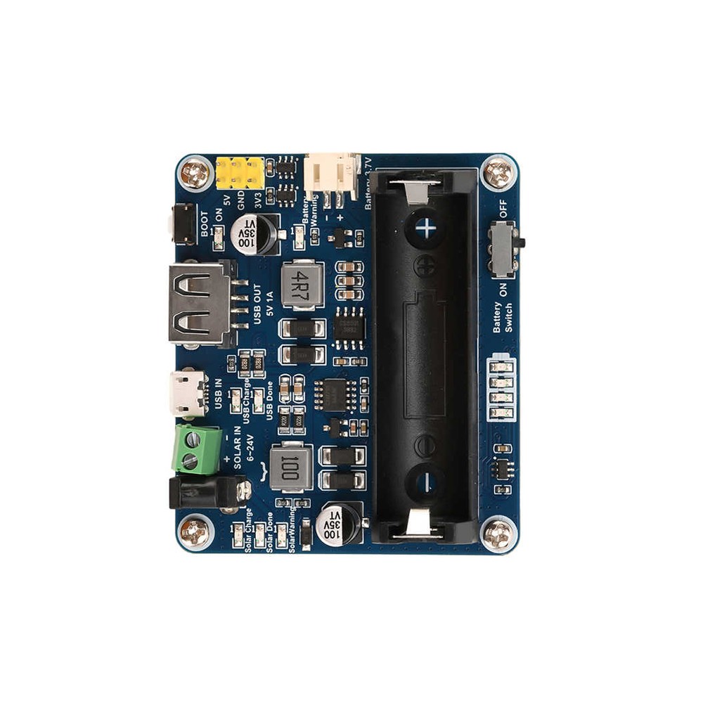 Solar Power Management Module for 6V-24V Solar Panel Supports MPPT Function
