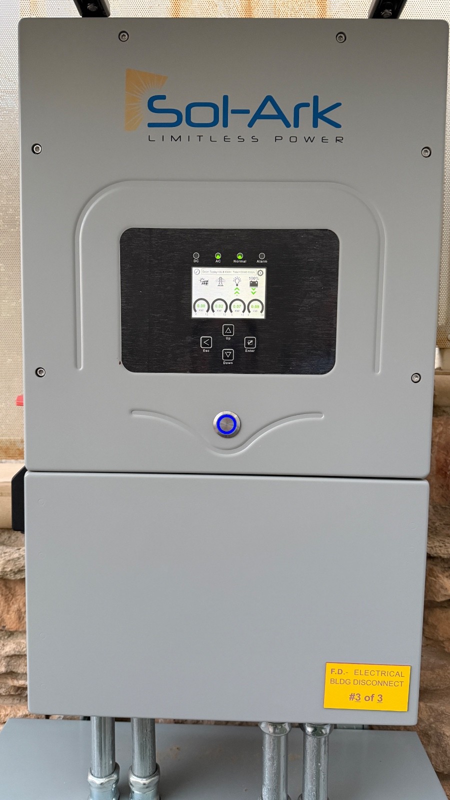 HomeGrid Stack’d 28.8 kWh (6) 48V Lithium Battery Standard All Weather Modules +