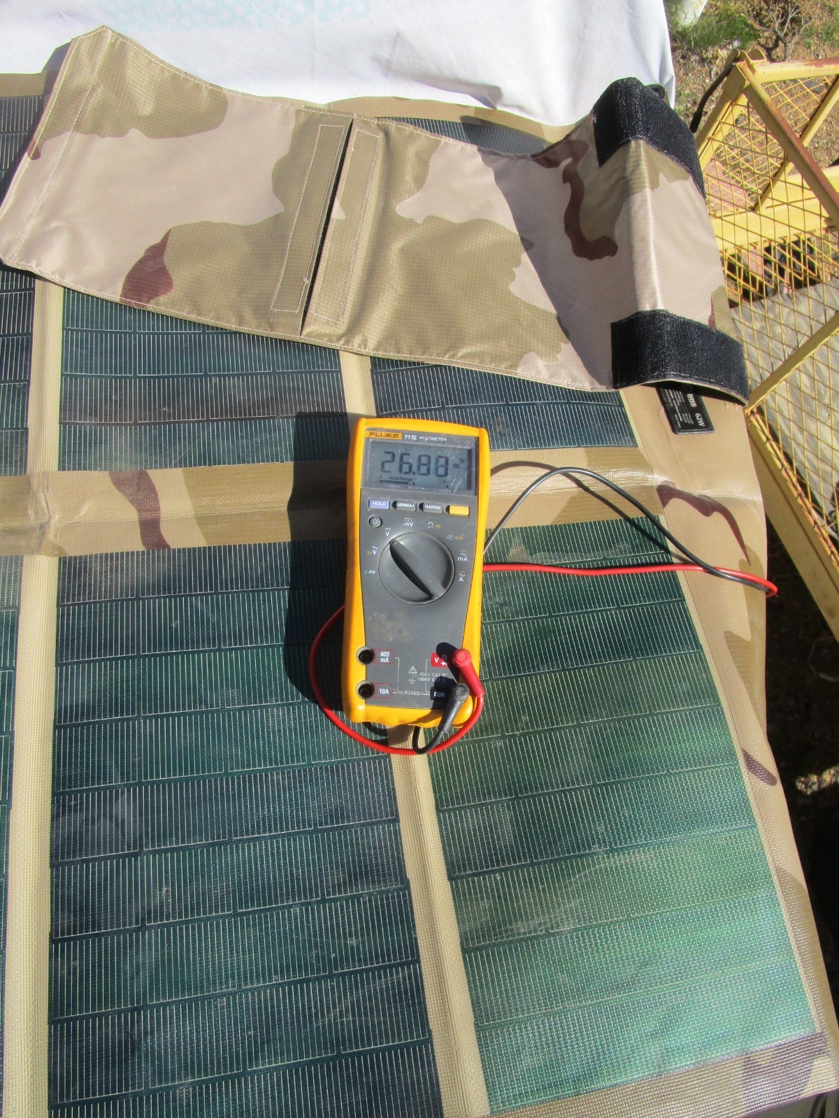 Iris Technology P3 Portable Folding Solar Panel Charger Military 60W 12V 18063