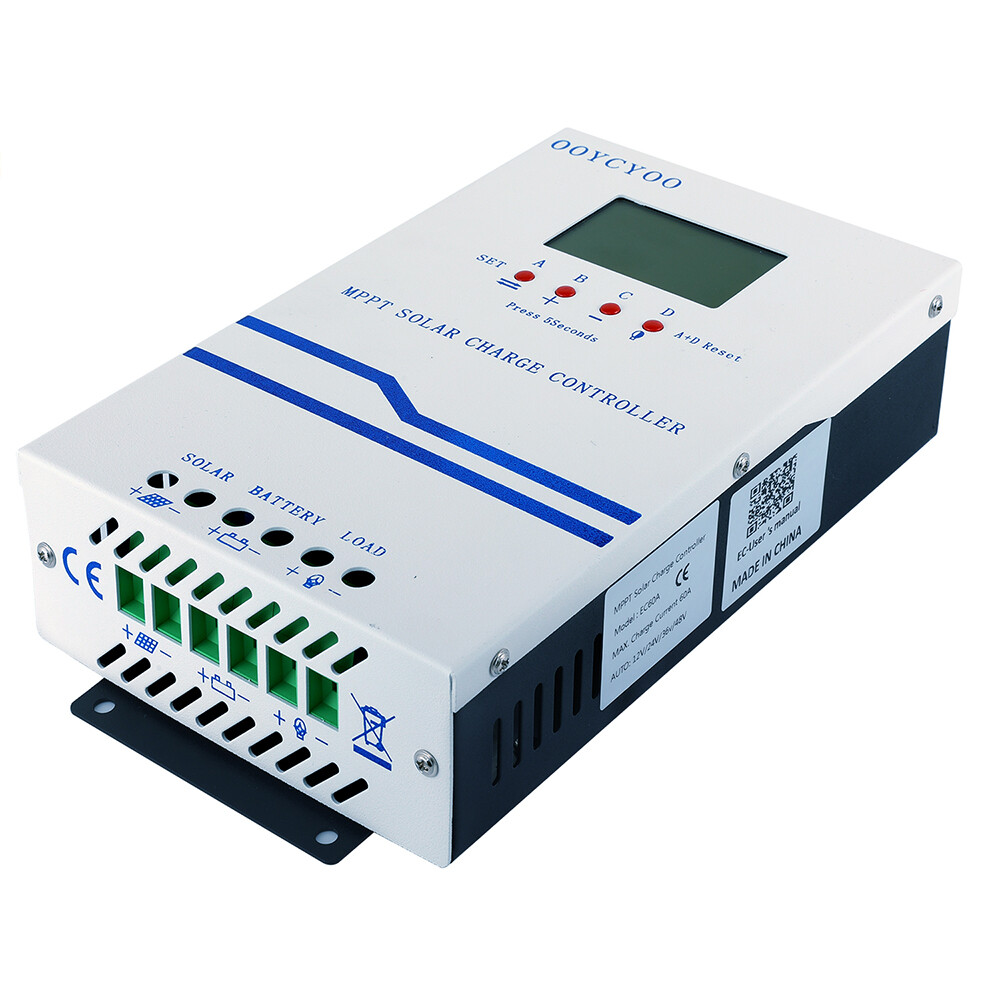 100A 80A 60A 40A MPPT Solar Charge Controller Lead Acid Lifepo4 Lithium Battery.