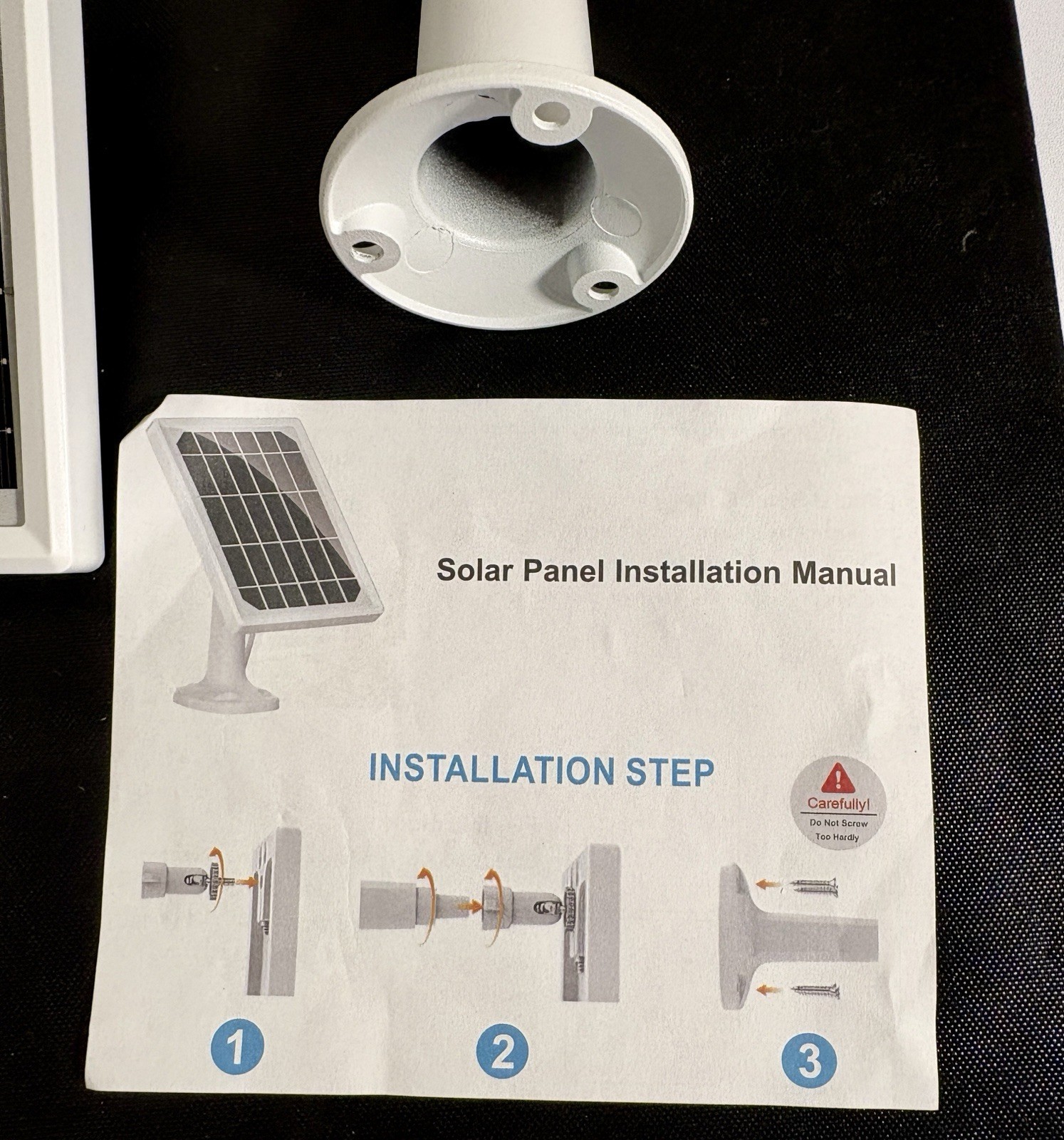 Solar Panel for Ring Camera, Waterproof & Fast Charging Solar Panel Charger ***