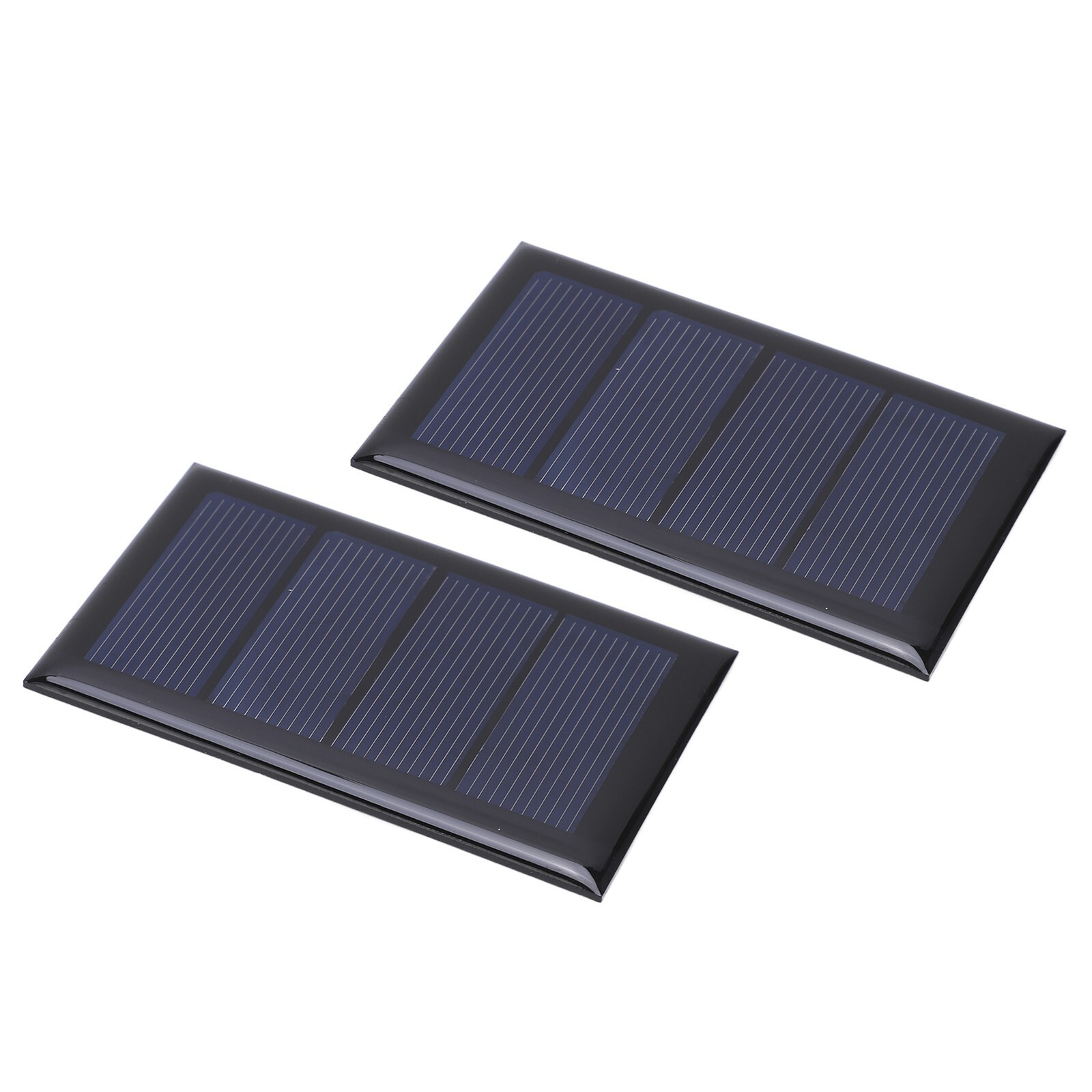 2Pcs 2V 210mA Mini Solar Panel Polysilicon Solar Power Board 80x50mm for DIY