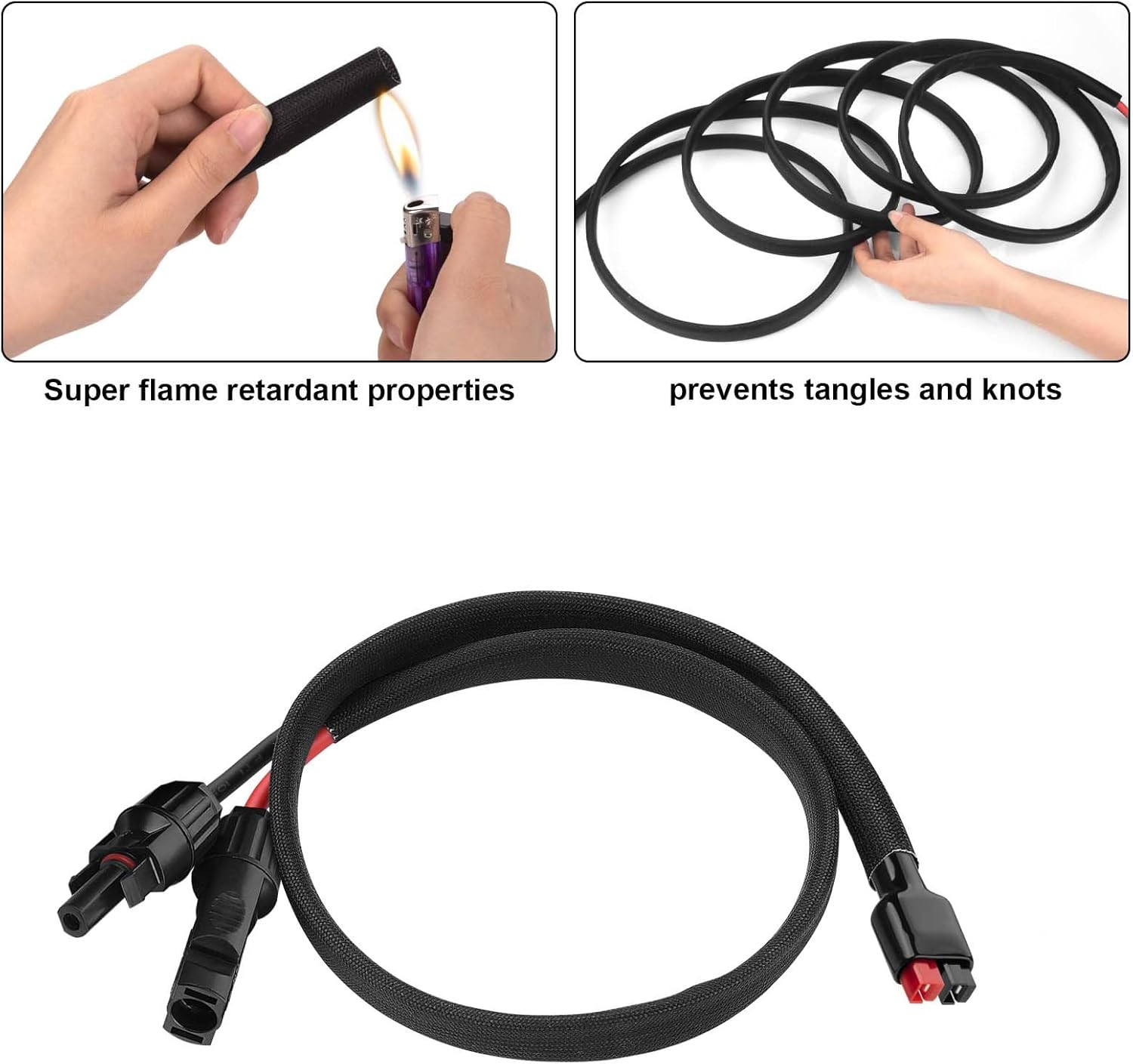 Connector Solar Panel Cable Kits for Solar Panel RV Marine Boat Portable Solar G