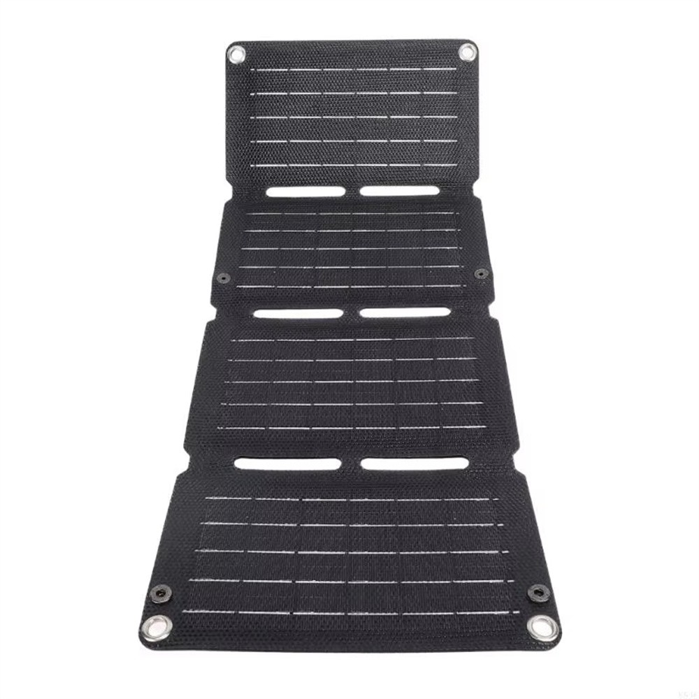 Portable Solar Panel 10W Foldable PV Power Bank Charger for Outdoor Camping Trip