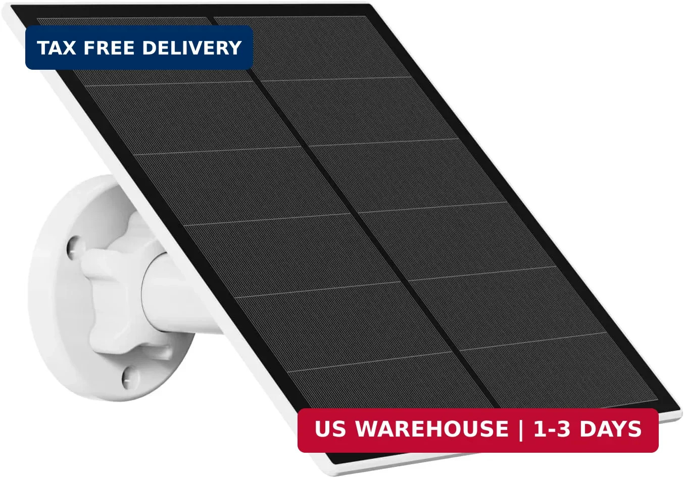 5W Solar Panel for Security Camera Outdoor, 5V USB Solar Panel Charger Compatibl