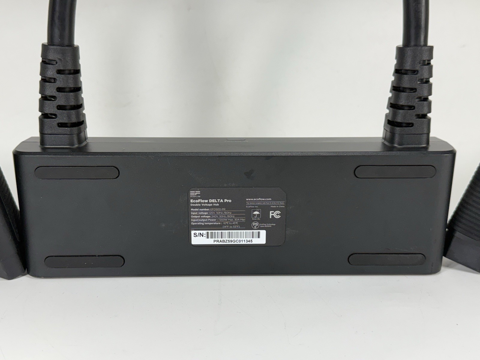 EcoFlow Double Voltage Hub for DELTA Pro Portable Power Stations