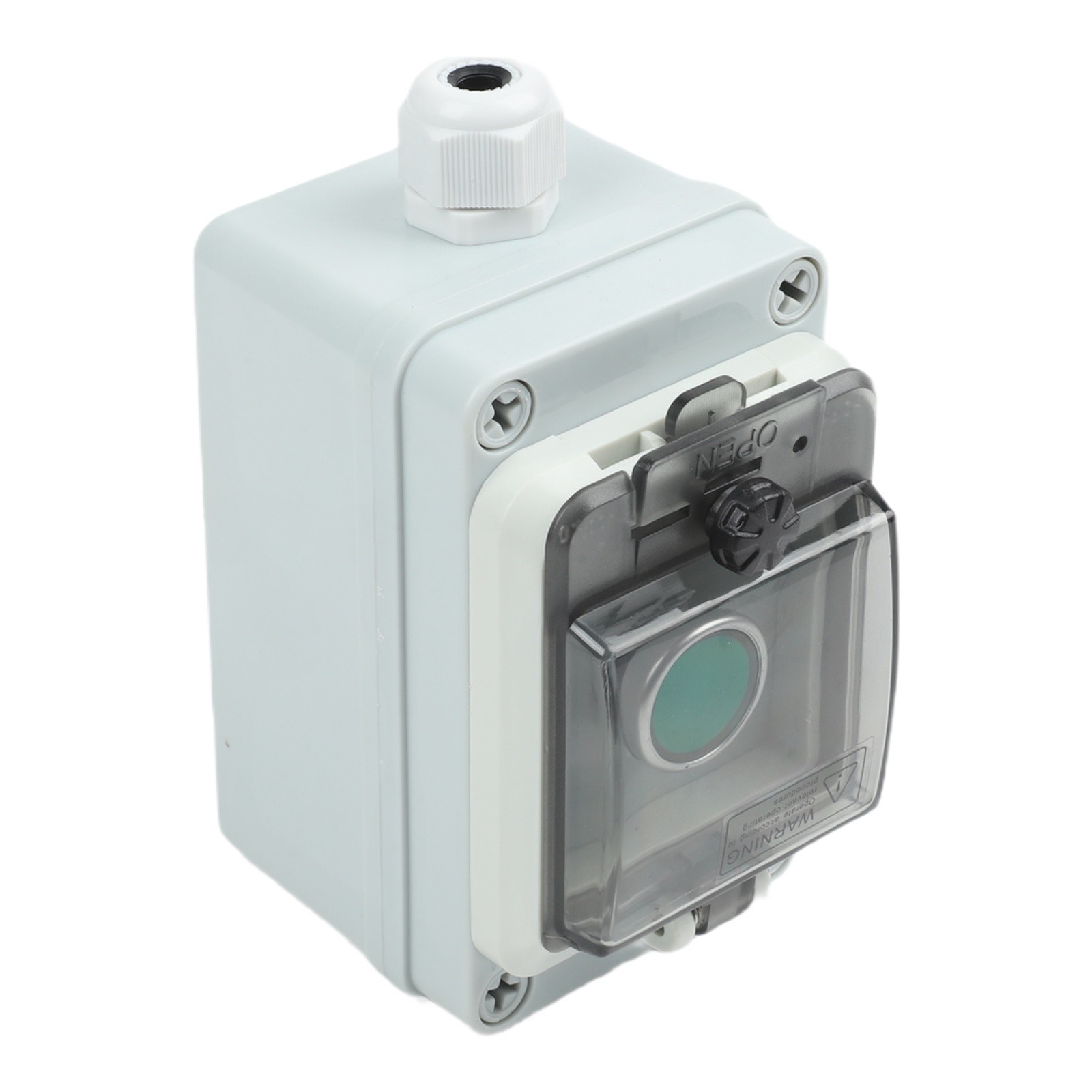 Heat Resistant Outdoor Waterproof Control Box with Button Switch Start Stop