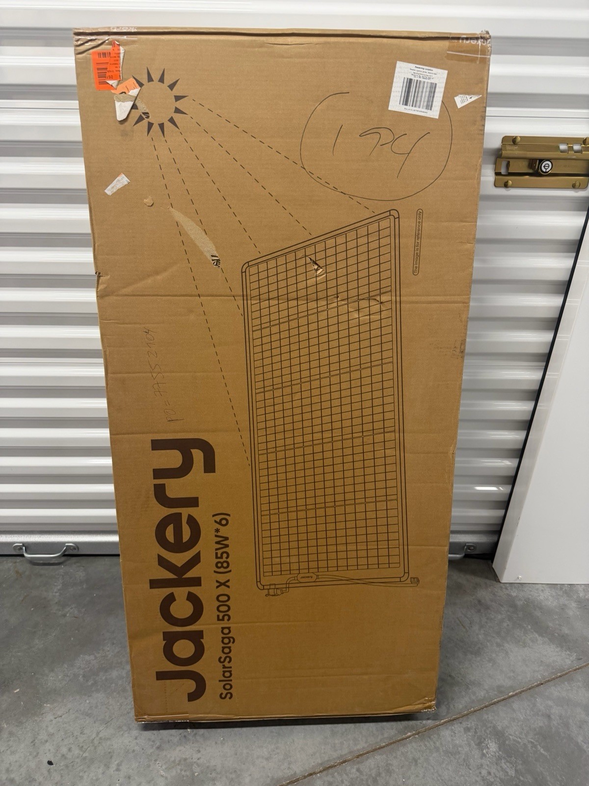 Jackery SolarSaga 500 X 500W Solar Panel JS-85A NEW Factory Sealed
