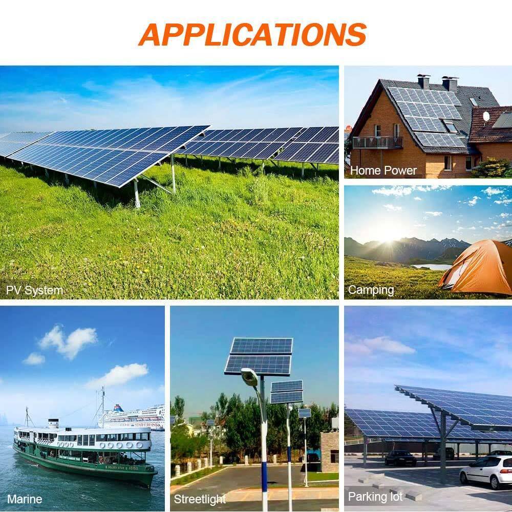 300W Flexible Monocrystalline Solar Panel Kit with Charge Controller (40A) MMPT