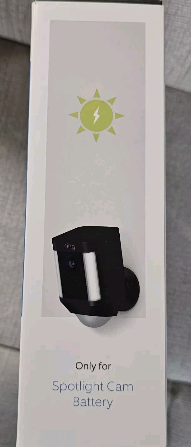 5W 5V Ring Super Solar Panel for Ring Spotlight Cam Battery Camera