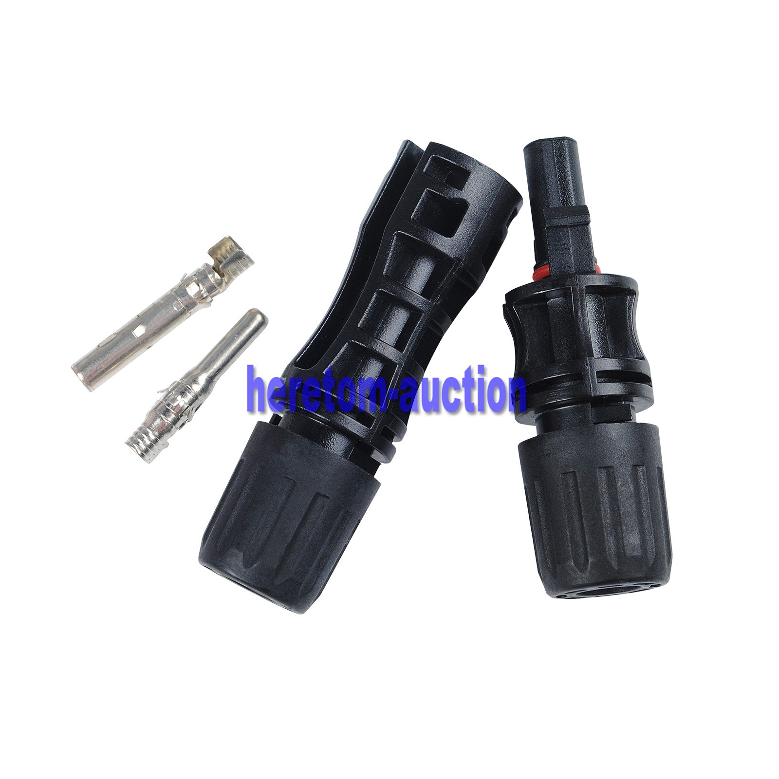 Lot 1-100 Pairs Connectors For IP67 MC4 Solar Panel 1500V 30A Line Plug Socket