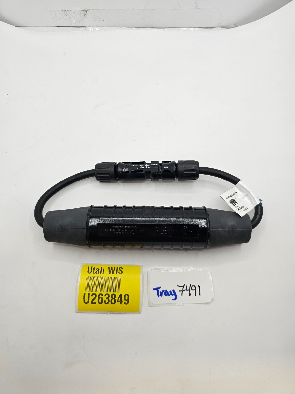Amphenol TPI PV Wiring Harness In-line Fuse 1500V(DC) 20A 10kA IP68