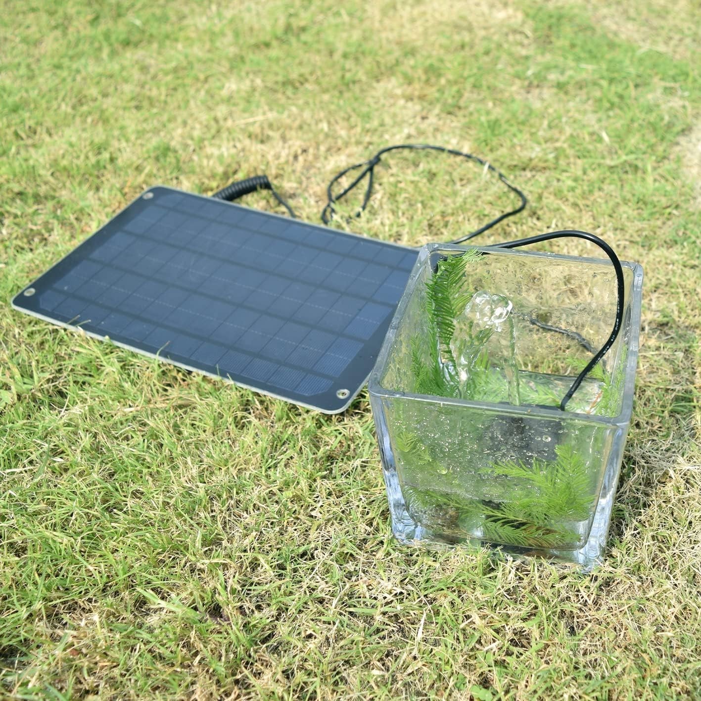6W Mini USB Solar Panel, Waterproof Monocrystalline Module DIY Kit with PET …