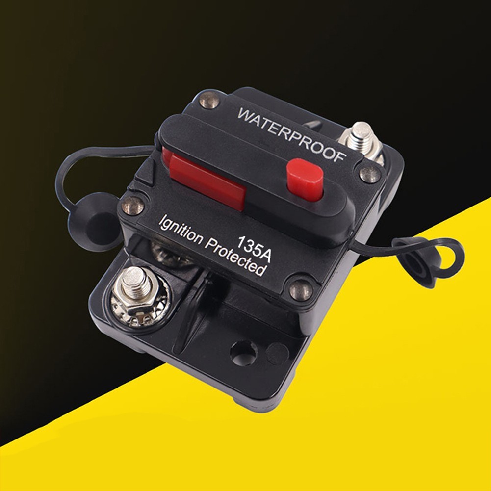Manual Reset 135A Circuit Breaker with Push Button for Solar Applications
