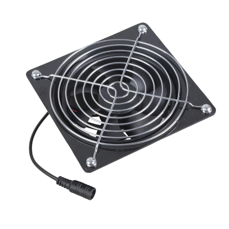 4.7×4.7 Foot Solar Distribution Fan With 3.9 Foot Channel For Window Venting