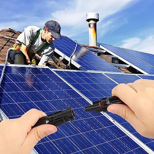 16.4FT/5M 12AWG Solar Panel Connector to XT60i Female Solar Panel 16.4ft/5m