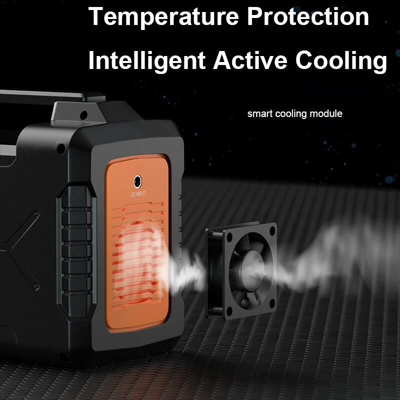 230V Portable Power Station 151Wh Backup Battery 200W Pure Sine Wave AC Solar
