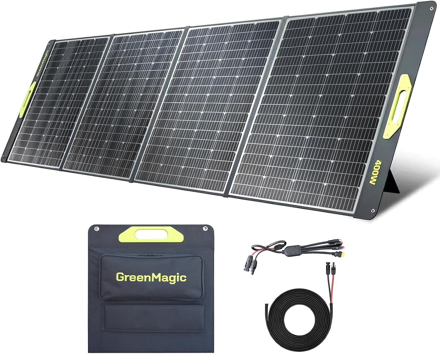 Greenmagic 400W Portable Solar Panel 39V Foldable