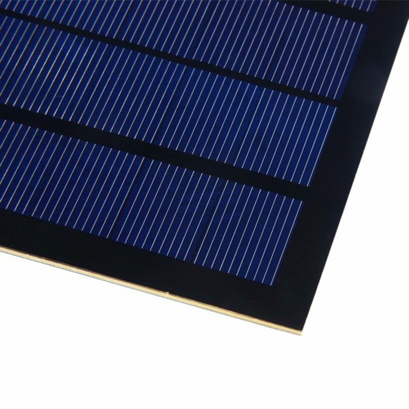 1.5W 6V Portable Solar Panel Module System Charger Monocrystalline Power Bank