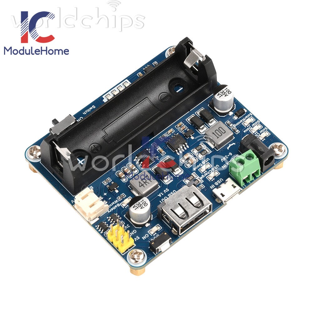 Power Manager Module for 6V~24V Solar Panel Support MPPT USB Battery Charging